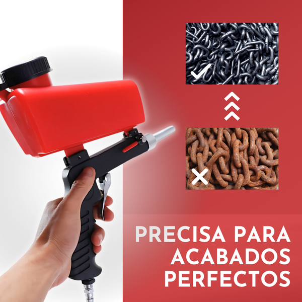 Pistola de arena Aeropro-potencia para profisionales