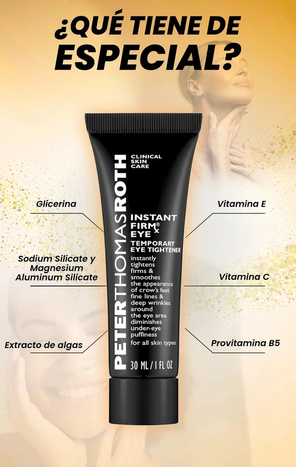 Crema Para Arrugas y Ojeras Peter Thomason ✨
