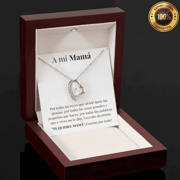 Collar Corazón del Alma® para mi Mamá (con Nota Especial)